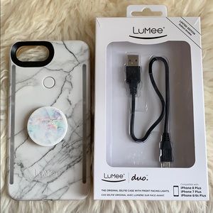 LuMee duo iPhone 8 Plus Selfie Case